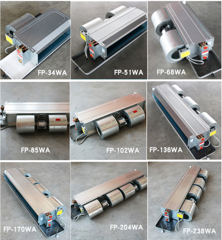 臥式暗裝風(fēng)機盤管
